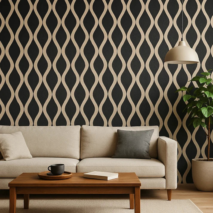 Modern Oak Acoustic Slat Wall Panel Pack – Sound-Dampening Wood Wall Panels (240cm x 60cm – 4 Pack)