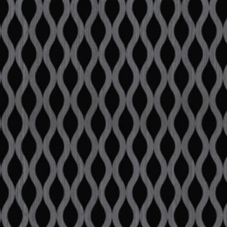 Charcoal Grey Wave PVC Acoustic Wall Panels – Sound-Dampening Geometric Cladding (Pack of 4 – 5.76m²)