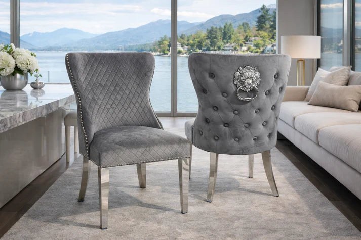 Lewis Velvet Dining Chair