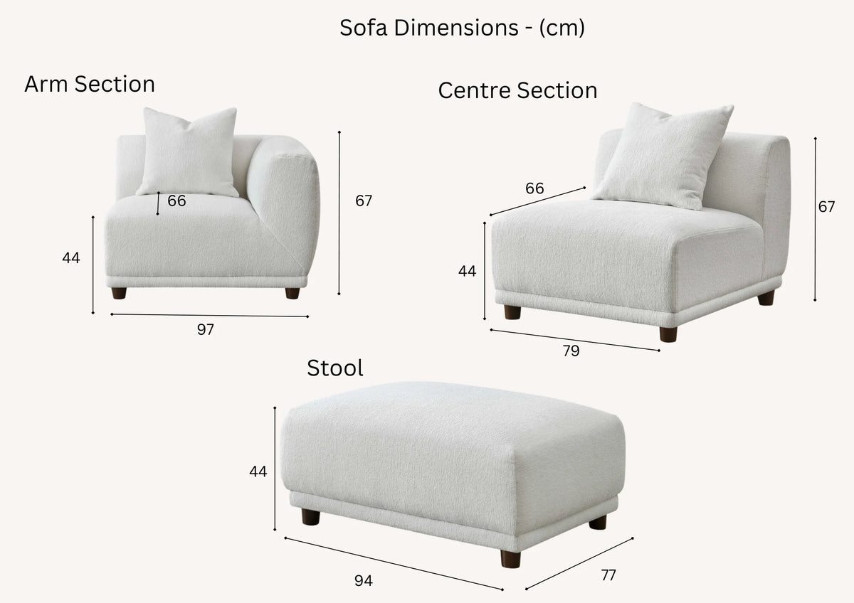 Lottie Modular Corner Group – Polar Boucle