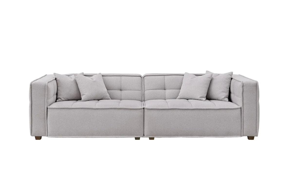 Murray 4-Seater Sofa in Putty Bouclé