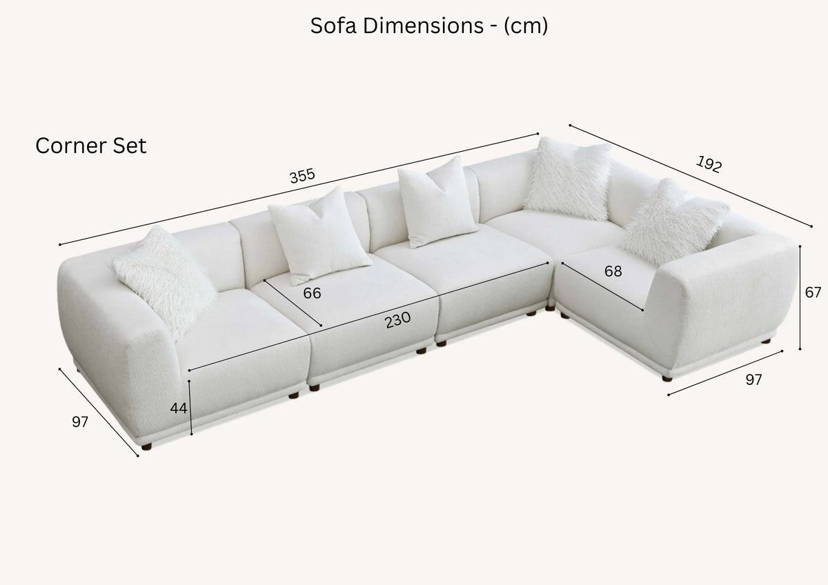 Lottie Modular Corner Group – Polar Boucle
